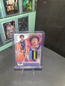 Jaylen Wells 2024-25 Court Kings Rookie Swatches RC 3-Color Patch wunderschön - Bild 1 von 2
