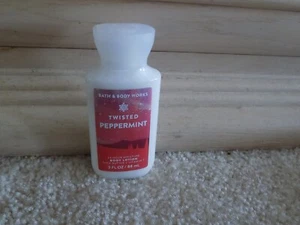 BATH & BODY WORKS ""TWISTED PEPPERMINT"" Loción corporal 3 oz - Imagen 1 de 1