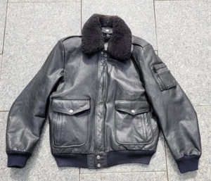 Fiegerjacke / A2 Style Flightjacket aus Rindsleder - Gr. 54 / L - Bild 1 von 6