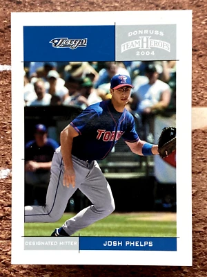 2004 Donruss Team Heroes Josh Phelps #437 - Image 1 of 2