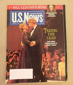 U.S. News & World Report Bill Clinton; Maya Angelou; Audrey Hepburn Feb 1993 VG - Bild 1 von 7