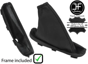 SCHWARZ NAHT HANDBREMSE+KUNSTSTOFFRAHM LEDER F?R LAND ROVER FREELANDER 2 06-14 - Bild 1 von 2