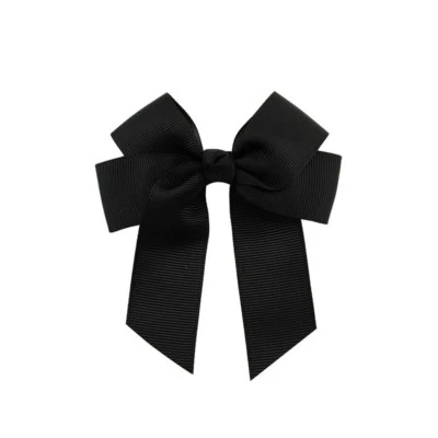 Wholesale 20 3.5'' Hair Knot Grosgrain Ribbon Hair Bow With Clip For Girl Baby - Image 1 of 4