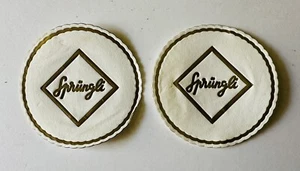 Confiserie Sprüngli Paper Coasters Cafe-Bar Banhofstrasse 21 Zurich, Switzerland - Picture 1 of 2