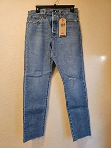 Levi's Women's 501 High-Rise Skinny Jeans - Salsa Sugar 29 (13) - Picture 1 of 4