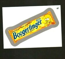 2013 Wacky Packages All New Series 11 (ANS11) Silver Border "BOOGERFINGER" #47.