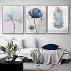 Scandinavian Flower Canvas Print Picture Nordic Wall Poster Abstract Painting