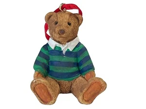 Land’s End Direct Merchants Christmas Ornament RUGBY BEAR 1996 - Picture 1 of 4