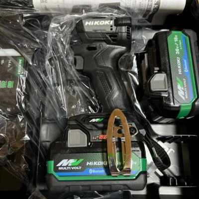 HiKOKI WH36DD(2XHBSZ) 36V Impact Driver Strong Black with Battery Charger Case - Image 1 of 4