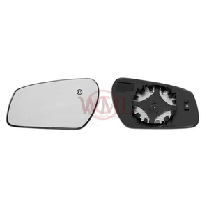 FORD C-MAX 2003->2006 TÜRSPIEGEL GLAS SILBER KONVEX, NICHT BEHEIZT & BASIS, LINKS - Bild 1 von 3