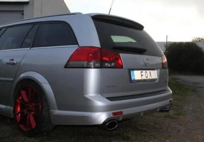 Fox Duplex Acero Escape Deportivo para Opel Vectra C OPC Caravan Cada 1x140x90mm - Imagen 1 de 4