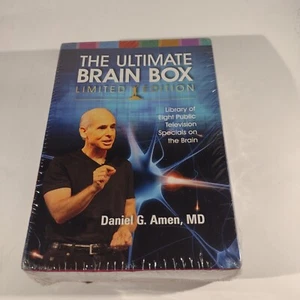 NEW | Dr. Daniel Amen | THE ULTIMATE BRAIN BOX Limited Edition (8 DVD SET, 2013) - Picture 1 of 12