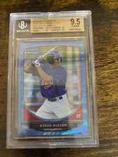 2013 BOWMAN CHROME PROSPECTS Blue Wave Refractors #BP1 BYRON BUXTON BGS 9.5