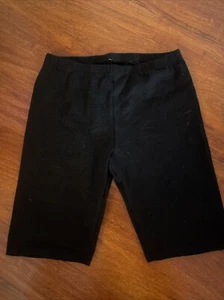 Childrens Place Girls Black Athletic Biker Shorts - Size XL 14 - Picture 1 of 6