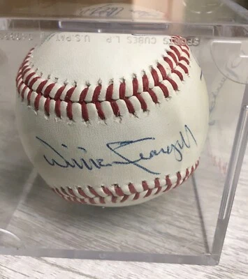 Brooks Robinson Willie Stargel Rollie Fingers Jim Hunter Signed Baseball Auto - Image 1 of 4