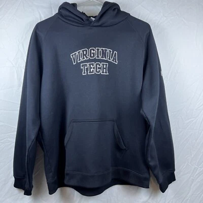 Under Armour NCAA Youth Virginia Tech Black Size XL Hoodie Hooded Sweatshirt  - Image 1 of 4