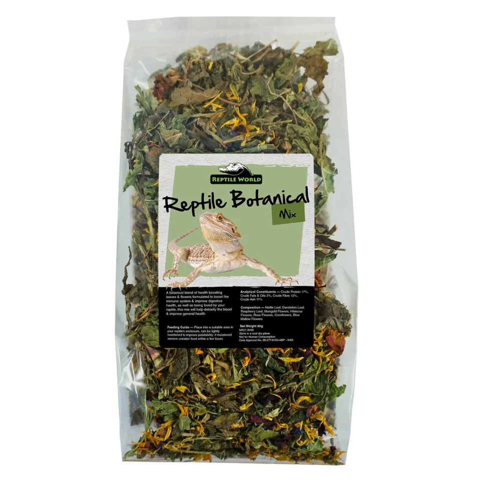 Reptile World Tortoise Flower Mix, Reptile Botanical Mix, Dandelion, Marigold