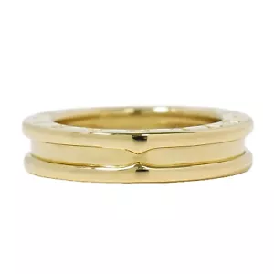 BVLGARI B Zero One 1 anello fascia oro giallo 750 #49 US 5 7,5 g - Foto 1 di 9