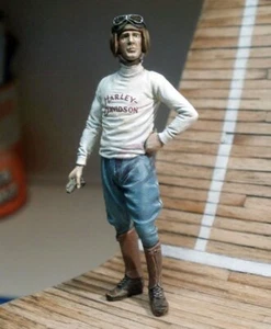 Cix Models 1/35 Motorradfahrer Figur 1900-1950 (1 Figur, 2 Kopf op.) CIXM008 - Bild 1 von 1