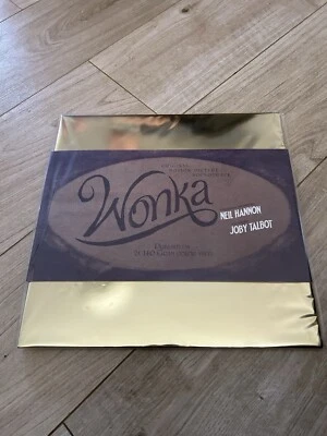 WONKA Original Motion Pic Soundtrack BROWN & CREAM/ORANGE & YELLOW 2LP IN HAND Foto 1 de 2