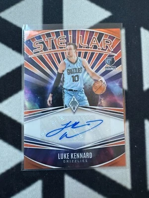 2023-2024 Phoenix STELLAR SIGNATURES AUTOGRAPH ORANGE LUKE KENNARD 13/49 AUTO - Image 1 of 2