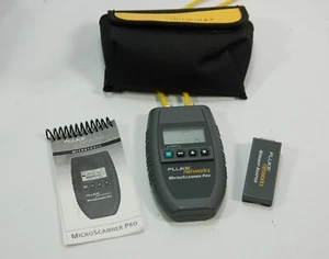 Micro escáner profesional Fluke Networks con adaptador Wiremap, manual, estuche 2947-4011-01 - Imagen 1 de 9
