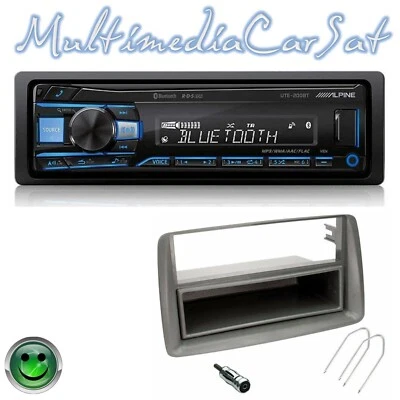 Autoradio Radio 1 Din Alpine UTE 200 BT BT USB UTE 200 Bluetooth Panda 2003-2011 - Immagine 1 di 4
