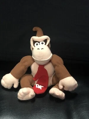 De colección Nintendo 64 Donkey Kong Bean Bag Videojuego Peluche Juguete Muñeca 1997 8” Foto 1 de 2