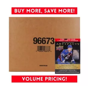 2021-22 Upper Deck ARTIFACTS Hockey Factory Sealed 20 Box Blaster Case - Picture 1 of 4