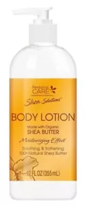 Shea Solutions Natural Shea Butter Body Lotion Soothes & Softens Skin 12 oz NEW - Picture 1 of 5