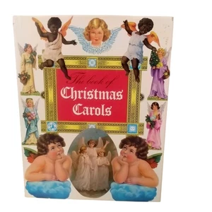 The Book Of Christmas Carols Songbook 1991 Full Color Illustrated - Picture 1 of 9