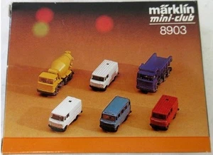 Marklin 8903 Z Scale Construction Truck (Set of 6) - Picture 1 of 1