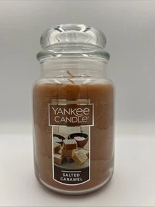 Yankee Candle Salted Caramel Original Large 22 OZ FREE SHIPPING READ - Bild 1 von 2