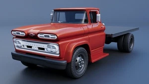 1/25 resin 3d printed 1961 Chevy C60  CAB ONLY designed by Andrey Bezrodney - Picture 1 of 1