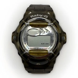 Reloj Casio Baby-G Vintage BG-169RAT Transparente Gris Humo/Blanco Acentos Como Está - Imagen 1 de 7