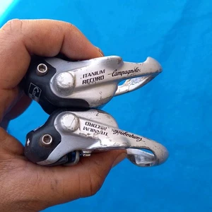Vintage Campagnolo Record Titanium Pedals Clipless Pro Fit 9/16 Road Race A2 - Picture 1 of 11