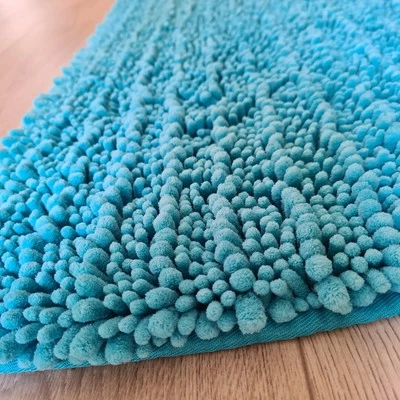 Badematte 50x80x2,5 türkis sehr guter Zustand - Bild 1 von 3