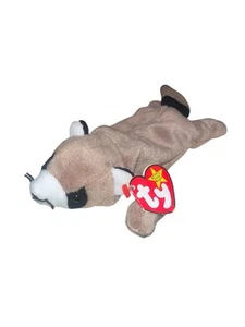 Ty Beanie Baby - RINGO the Raccoon (8 Inch) NEW MWMTs Plush Stuffed Animal Toy - Picture 1 of 2