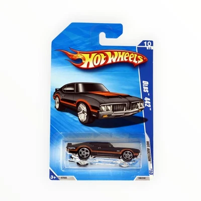 Hot Wheels Olds 442 168/240 - Black - 2010 Mainline A - Image 1 of 4