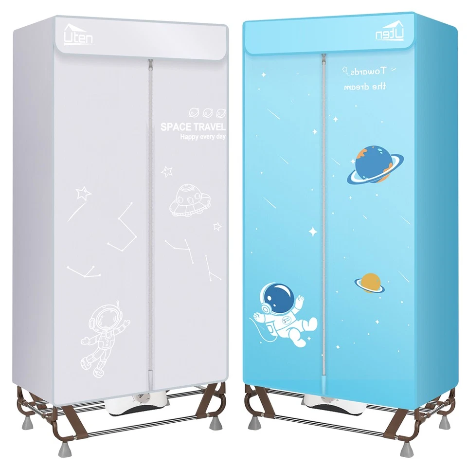 Elektrisch Trockner Wäschetrockner Warmlufttrockner Faltbar Kleiderschrank 1500W - Bild 1 von 1