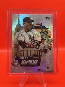 2025 Topps Series 2 GERRIT COLE Home Field Advantage New York Yankees #HA-33 - Picture 1 of 2