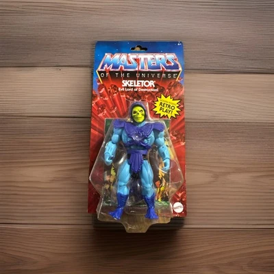 Mattel Masters of the Universe Skeletor, posando, juego retro, cómic, 2020 Foto 1 de 3