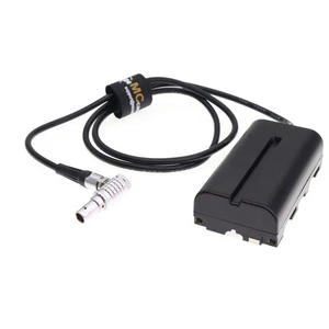 FHG 0B 2pin to NP-F Dummy Battery DC Coupler For SONY NP-F550 NP-F960 NP-F970 - Picture 1 of 9