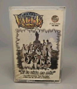 BANDA EL VALLE - Ni La Vida Es Mia (1998 Cassette) Nuevo Sellado - Picture 1 of 3