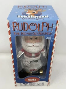 Santa Bobblehead Rudolph The Red Nosed Reindeer Island of Misfit Toys - ToySite - Picture 1 of 6