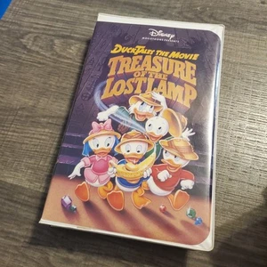 Disney's Duck Tales The Movie Treasure of the Lost Lamp VHS 1991 Clamshell - Picture 1 of 7