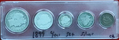 1899 United States Silver Year Set - Image 1 of 2