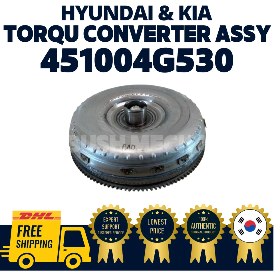 GENUINE OEM Hyundai Kia Torque Converter Assy 451004G530 - Image 1 of 1