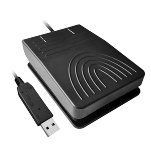 USB Foot Pedal Control for Multimedia Editing Customizable and High Efficiency - Afbeelding 1 van 8