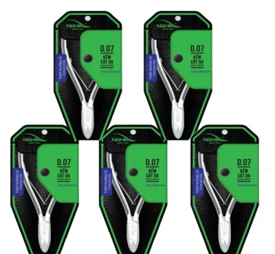 Nghia — кусачки для кутикул из нержавеющей стали D07 Jaw 16 (упаковка из 5 шт.) - Изображение 1 из 2